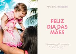 Mural para o dia das mães: Transforme Um Modelo De Cartao De Dia Das Maes Canva