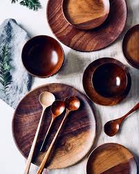 Wooden Plates Wooden Plates Wooden Kitchen Utensils Plates And Bowls