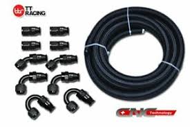 45 deg flare an attachment. 6an 6an Black Nylon E85 Ptfe Fuel Line 20ft 10 Fittings Hose Kit E85 Ebay