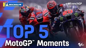 First on the throttle, last on the brakes. Top 5 Motogp Moments By Michelin 2021 Frenchgp Youtube