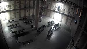 Surveillance video released by southern new mexico correctional facility in las cruces shows seven inmates attacking two guards Video Shows Attack On Cook County Jail Guards By Detainees That Left 3 Officers Injured 1 Hospitalized Chicago Tribune