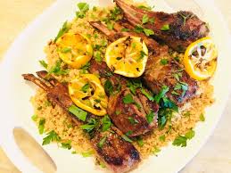 The most commonly sold chops are loin chops but, for a larger, meatier chop look out for chump chops. Marinated Grilled Lamb Chops With Pine Nut Couscous Recipe Live Love Laugh Food