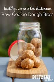 Recipe Raw Cookie Dough Bites Low Histamine Foods Dairy Free Recipes Raw Cookie Dough
