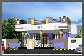 Simple gable roof design, not suitable for buildings with widths greater than about 12 blocks. 45 Parapet Ideas House Front Design House Elevation House Designs Exterior