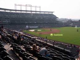 Colorado Rockies Seating Chart Map Seatgeek