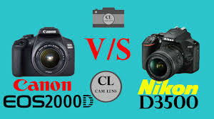 يفتقر محتوى هذه المقالة إلى الاستشهاد بمصادر. Canon Eos 2000d Vs Nikon D3500 Youtube