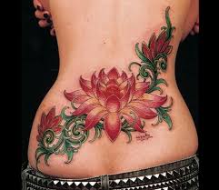 Black and white makes the tattoo even more elegant. 15 Beautiful Lower Back Tattoo Designs And Names