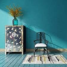 Well, read on… this feature wall really brings the dining room to life. Southeast Asia Peacock Blue Wallpapers Thicken Solid Color Waterproof Wall Paper For Bedroom Living Room Shop Walls Decoration Wallpapers Aliexpress