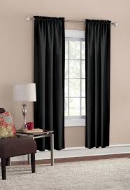 Pch offers fun quizzes on a wide range of topics. Mainstays Solid Color Room Darkening Rod Pocket Curtain Panel Pair Set Of 2 Black 30 X 84 Walmart Com Walmart Com