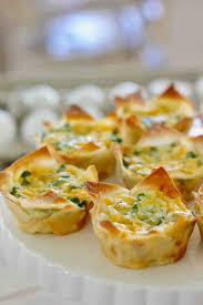 In a small bowl mix the brown sugar, whipping cream and vanilla together. Mini Quiche In Wonton Wrappers Laughing Spatula