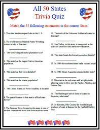 Find out fun and surprising facts for your state or any one of the 50 states in the us. This 50 States Trivia Quiz Has Questions On All States