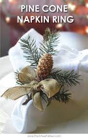 Xmas Napkin Rings Christmas Napkins Handmade Christmas Decorations Simple Christmas Decor
