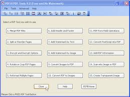 Pdfill Free Pdf Tools To Merge Split Encrypt Rotate Crop Header Watermark How To Split Pdf Header