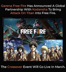 Guys i hope you have enjoyed the story if you enjoyed the story then do a like video and share it with your friends. More Profit On Garena S Way Free Fire Ft Attack On Titan Freefire