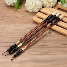 3pcs Chinese Calligraphy Painting Brushes Set Pen Woolen Weasel Hair Stationery From Computers Office On Banggood Com In 2020 Chinese Calligraphy Brush Pen Art Brush Calligraphy