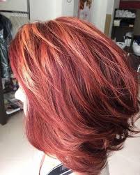 Short Auburn Hair With Blonde Highlights Short Red Hair Hair Color Auburn Auburn Blonde Hair