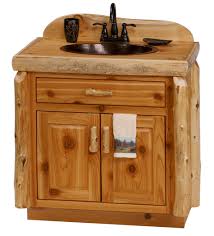 Now free shipping on all bathroom vanities. 30 Cedar Log Vanity Log Bathroom Cabinets Rustic Sinks The Log Furniture Store