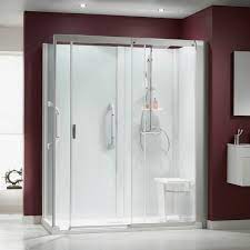 Kinemagic Serenity Easy Install Bath Replacement Corner Shower Cabin Shower Cubicles Corner Shower Shower Cabin