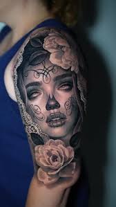 Catrina Tattoo, Done by TatuBaby at Till the End Tattoos in Tampa, Fl.