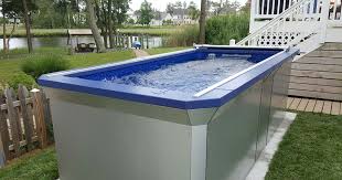Endless Pools Streamline Pools Are An Easy To Install Small Pool Option That Is Affordable And Perfect Fo Endless Pool Endless Swimming Pool Diy Swimming Pool