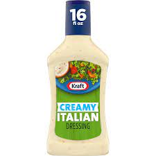 Amazon Com Kraft Creamy Italian Salad Dressing 16 Fl Oz Bottles Pack Of 6 Everything Else