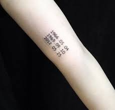 Find the best tattoos for men. 115 Great Date Tattoo Ideas To Commemorate Occasions To Remember Wild Tattoo Art