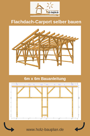 Pultdach Carport Bauplan Carport Bauen Carport Carport Selber Bauen