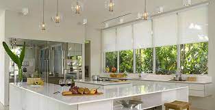 The national kitchen and bath association's (nkba) latest trend report predicts larger bathroom sizes, less bathtubs, and smart technology to be big in 2021. How To Choose The Best Kitchen Window Treatments Blindsgalore Blog