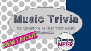 Related quizzes can be found here: Music Trivia Worksheets Teaching Resources Teachers Pay Teachers