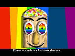 Clique gauche sur la flèche de lecture. French Colors Couleurs Arc En Ciel By Alain Le Lait Youtube
