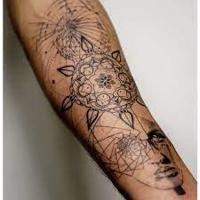 Quintessence By Mowgli Graphical Graphic Geometric Graphicaltattoo Mowgli Mandala Mowgliartist Linework Line Surreal Tattoo Body Art Tattoos Tattoos