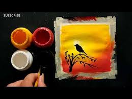 Simple Acrylic Painting Ideas For