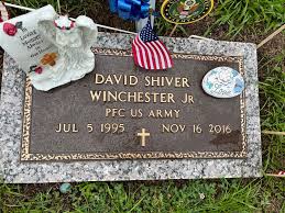 PFC David Shiver Winchester Jr. (1995-2016)