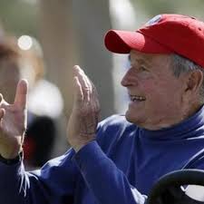 Bush visits Broadmoor, a grand hotel in transition