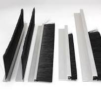 Messing Draad Dubbele Band Aluminium Stents Metalen Kanaal Custom Deur  Bodem Afdichting Strip Spleet Borstels