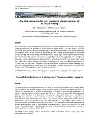 Dalam seminggu, mesti ada satu hari hujan. Pdf Analisis Taburan Hujan Dan Impaknya Kepada Sumber Air Di Pulau Pinang Rainfall Distribution And Its Impact On Penang S Water Resource Main Rindam Academia Edu