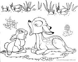 Print this color page back to the color pages. Value Of Parental Love 18 Bambi Coloring Pages Free Printables