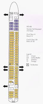 Mcdonnell Douglas Md 88 Jet Seat Map