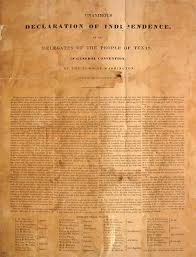 Texas Declaration Of Independence Texas Is The Only State That Was Ever A Sovereign Nation Republic Of Texas Texas Independence Day Only In Texas