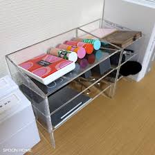 無印良品 メイク道具や化粧品のおしゃれなコスメ収納 おすすめ収納グッズをブログレポート 収納 アイデア コスメ 収納 収納