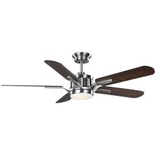 Led indoor flush mount brushed nickel ceiling fan light brushed nickel finish w/ 15w led & remote ul listed 52 $82.99 Claret 56 Inch 5 Blade Ceiling Fan With Light Kit Brushed Nickel Finish With 785247249312 Ebay