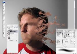 Since i couldn't find one, i decided to use a blue splash that i just changed to white. How To Mold Paint Splatter To A Face In Photoshop