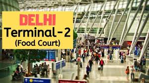 Book tickets now & save on cheapoair® Delhi Airport Terminal 2 Food Court I G I Airport T2 Terminal Inside View Youtube