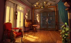 Art Gameart Gaming Gamedev Gamedevelopmentart Game Waitingroom Piano Room Vintage Massive Furnit Victorian Rooms Fantasy Furniture Fantasy Bedroom