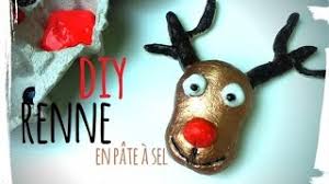 Placez le tout dans un sac plastique que vous mettrez au réfrigérateur. Activite Noel Diy Renne En Pate A Sel Youtube