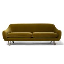 West Elm Mustard Sofa Aptdeco Mustard Sofa Sofa 2 Seater Sofa