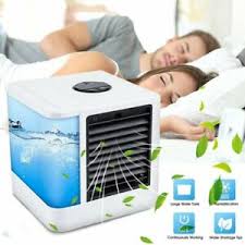 Noma sacc portable air conditioner offers 3 modes: Portable Evaporative Air Cooler Fan Cooling Usb Mini Air Conditioner Desktop Led Portable Fans Home Air Quality Fans