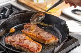 Use strong tongs to press the edge of the steak into the pan, rolling and cooking edges until the fat is rendered. Steak 101 Anova Precision Oven Recipes
