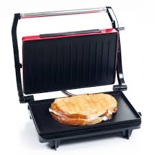 Black And Decker Grill Sandwich Maker Panini Press Indoor Grill And Gourmet Sandwich Maker With Nonstick Plates Red By Chef Buddy Gourmet Sandwiches Panini Press Grilling