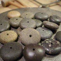 How To Drill Pebbles Dremel Crafts Stone Crafts Dremel Projects